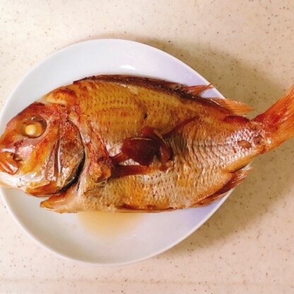 鯛の煮付け、家族に大好評でした✧˖°美味しいレシピありがとうございます(⸝⸝> ᢦ <⸝⸝)♡ˎˊ˗